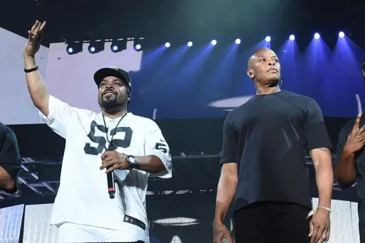 L'album "Straight Outta Compton" sorti en 1988 par les rappeurs de N.W.A avait révolutionné la musique rap américaine.