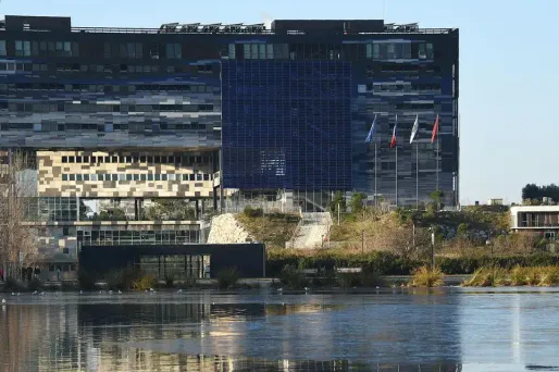 L'hôtel de ville de Montpellier.
