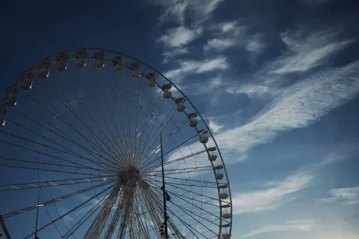 Grande roue, marseille crédit : BORIS HORVAT / AFP - 1280