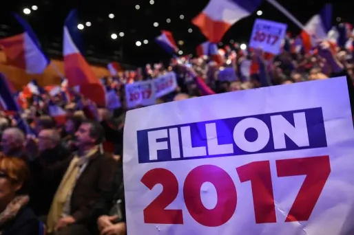 Meeting Fillon Besançon, sympathisants crédit : SEBASTIEN BOZON / AFP - 1280