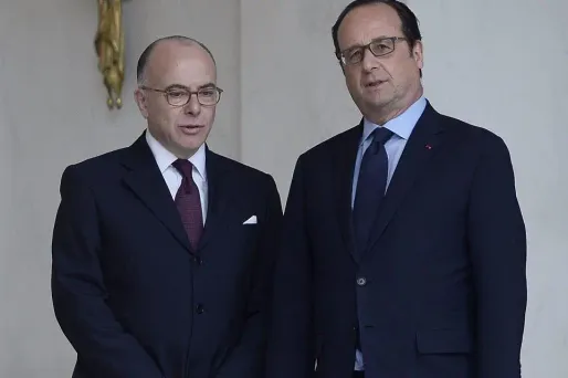 Bernard Cazeneuve et François Hollande