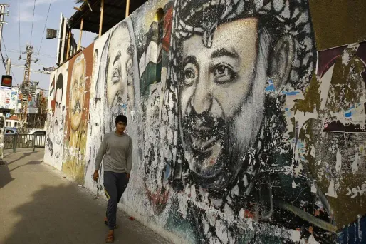 Yasser Arafat, Israël