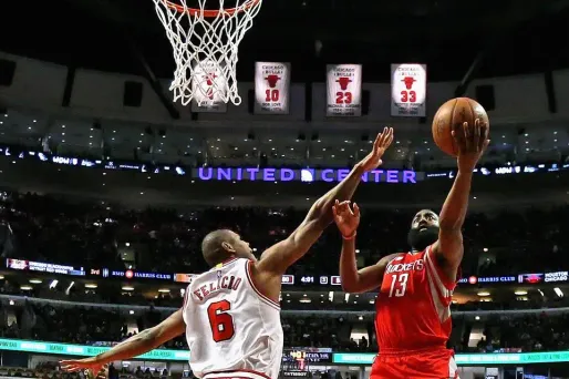James Harden Houston, Bulls crédit : JONATHAN DANIEL / GETTY IMAGES NORTH AMERICA / AFP - 1280