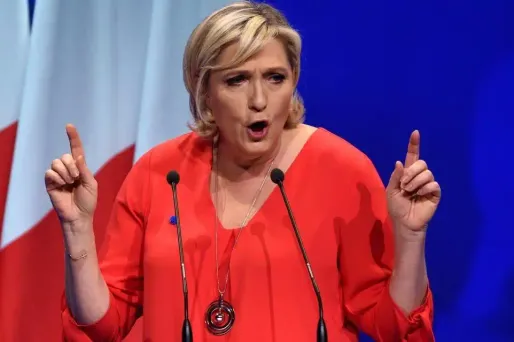 Marine Le Pen ferait l'objet de deux procédures de redressement fiscal. GUILLAUME SOUVANT / AFP