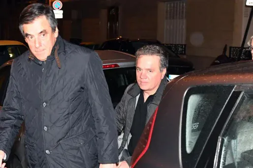 Fillon et sa femme après avoir été entendus par la justice (1280x640)