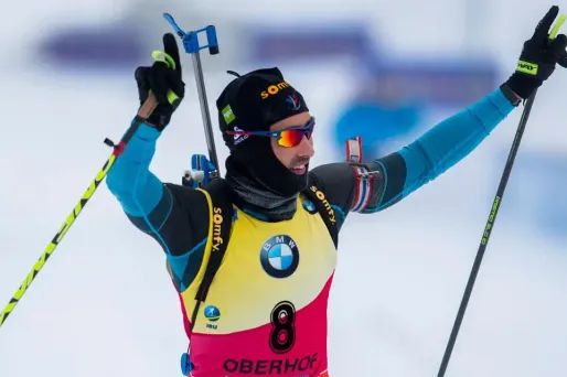 Biathlon : record pour Martin Fourcade, vainqueur de la poursuite