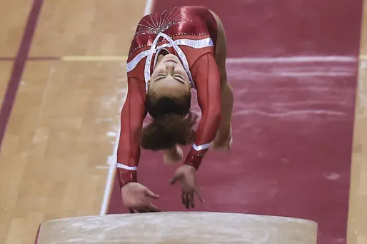 Euro 2017 de gymnastique : La Française Coline Devillard sacrée au saut