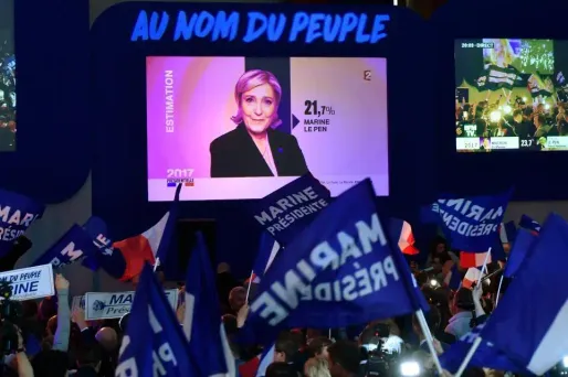 FN Le Pen 1er tour