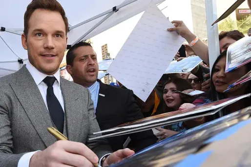 Chris Pratt 1280 KEVORK DJANSEZIAN / GETTY IMAGES NORTH AMERICA / AFP