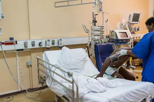 Jeudi, à l'hôpital de Cayenne, la directrice avait déjà annoncé la fermeture d'un service de chirurgie.