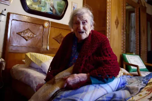 Emma Morano était devenue doyenne de l'humanité en mai 2016.