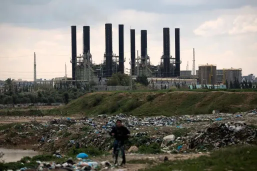 L'unique centrale électrique de Gaza à l'arrêt faute de carburant