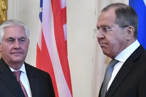 lavrov tillerson diplomatie russie etats unis moscou 1280 x 640 Alexander NEMENOV / AFP