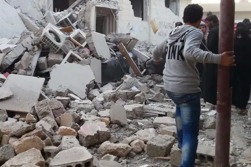 Au moins 72 civils ont été tués, dont 20 enfants et le bilan pourrait encore évoluer.