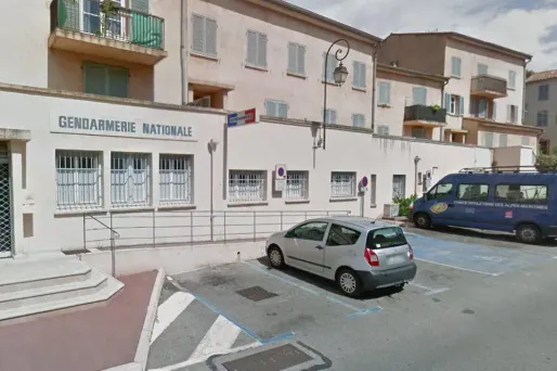gendarmerie de Tourrettes-sur-Loup crédit : capture d'écran Google Street View - 1280