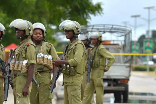 zanzibar police officiers forces de l ordre 1280 x 640 TONY KARUMBA / AFP