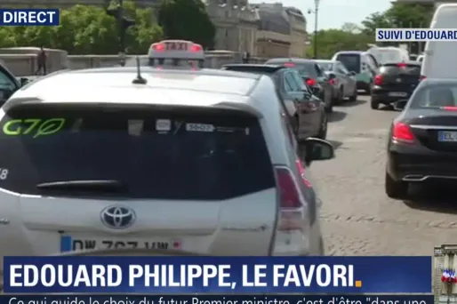 Et soudain, LCI et BFM TV suivent Édouard Philippe, le favori pour Matignon... jusqu'à l'Assemblée