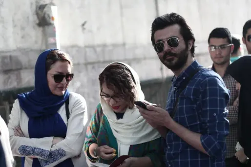 Iran, Téhéran élection présidentielle, vote crédit : BEHROUZ MEHRI / AFP - 1280