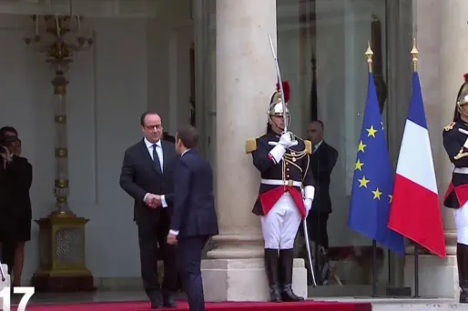 La passation de pouvoir a été suivie à la télévision par 7 millions de Français.