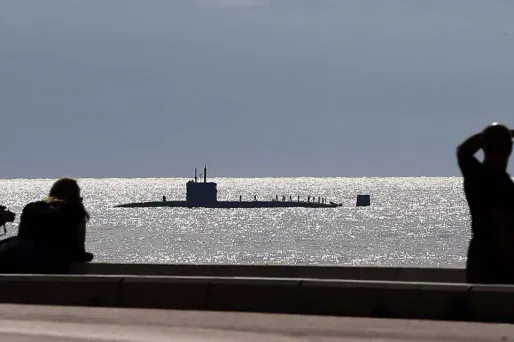 Le choc n'a pas fait de blessé et le cargo a pu reprendre sa route normalement, a assuré la marine dans un communiqué. Image d'illustration.