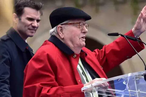 Jean-Marie Le Pen, lors de son discours du 1er mai.