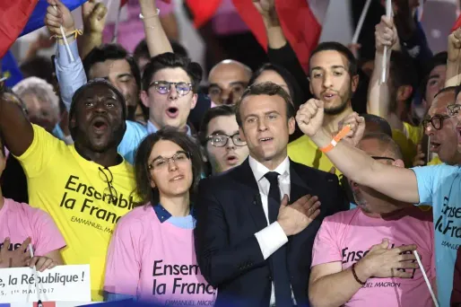 Le mouvement d'Emmanuel Macron est donné gagnant des élections législatives, d'après un sondage.