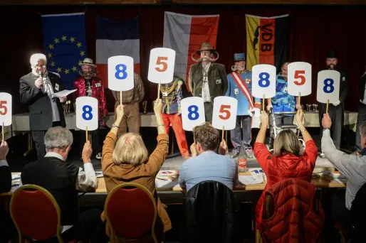 barbus moustaches barbes concours mulhouse 1280 x 640 Sebastien Bozon / AFP