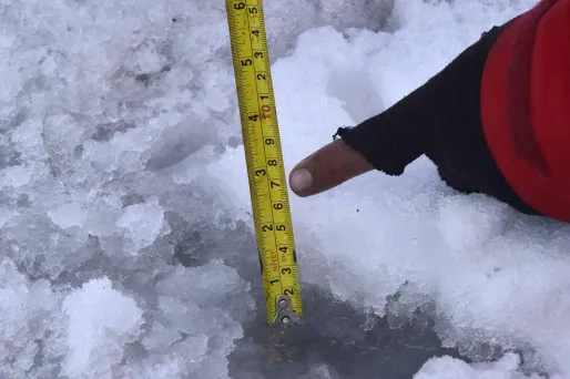 "Ceux qui pensent que le changement climatique n'existe pas devraient venir ici le constater", a déclaré l'ambassadrice de l'UE Marianne Van Steen.