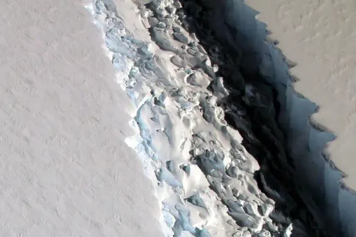 Le plus grand iceberg connu à ce jour s'est décroché en 2000 en mer de Ross. Photo d'illustration.