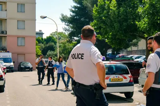 police Marseille crédit : BORIS HORVAT / AFP - 1280