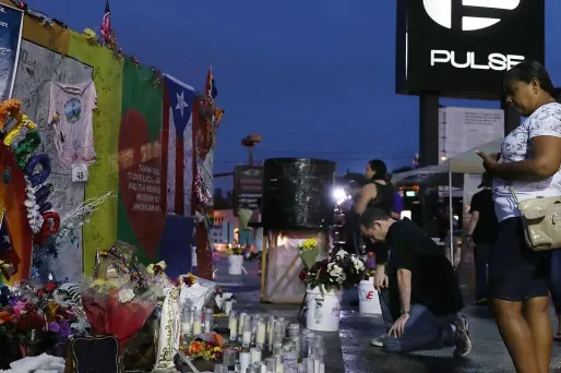 Orlando, Pulse, hommage un an après crédit : JOE RAEDLE / GETTY IMAGES NORTH AMERICA / AFP - 1280