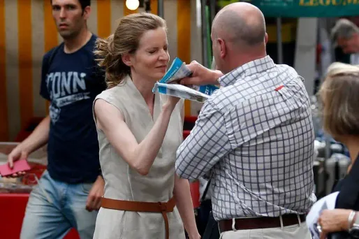 Nathalie Kosciusko-Morizet a été confrontée à son agresseur présumé, qui nie les faits devant la police.