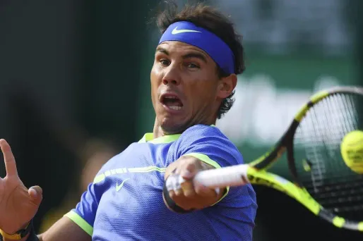 Rafael Nadal n'a laissé aucune chance à Dominic Thiem, vendredi après-midi.