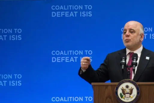 Irak premier ministre Haidar al Abadi  1280 x 640 NICHOLAS KAMM / AFP