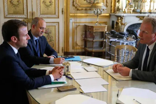 réforme du code du travail crédit : PHILIPPE WOJAZER / POOL / AFP