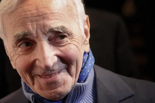 Charles Aznavour crédit : Christophe Ena / POOL / AFP - 1280