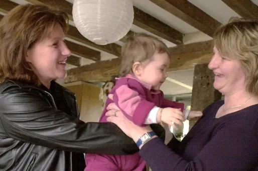 garde d'enfants crédit : MYCHELE DANIAU / AFP - 1280