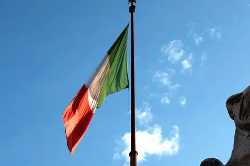 Drapeau Italie 1280