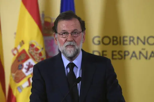 Mariano Rajoy a insisté une nouvelle fois sur le fait que le référendum sur l'indépendance de la Catalogne était illégal.