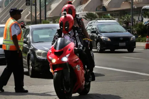 Deadpool 2, tournage, Bill Wechter / AFP (1280x640)