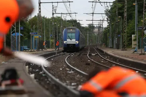 TER, accident crédit : CHARLY TRIBALLEAU / AFP - 1280