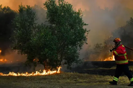 Portugal, incendies, Abrantes crédit : PATRICIA DE MELO MOREIRA / AFP - 1280