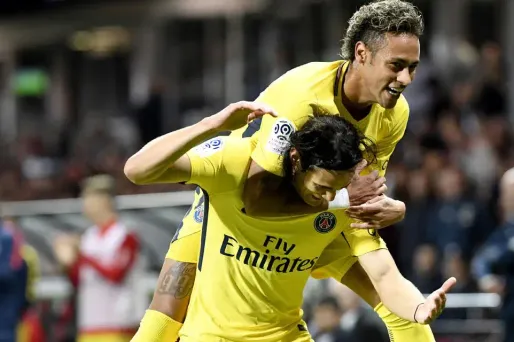 Neymar et Edinson Cavani, 1280x640