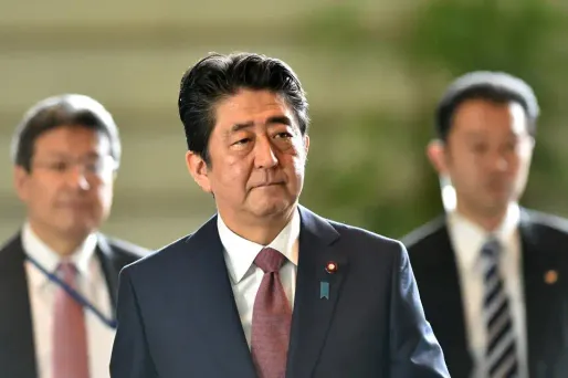 Shinzo Abe crédit : KAZUHIRO NOGI / AFP - 1280