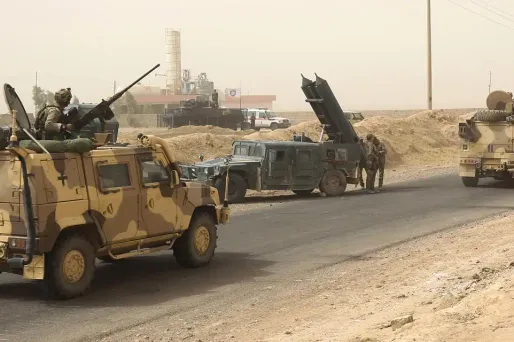 Les forces d'intervention rapide ont commencé les opérations dans la nuit en traversant la rivière, au nord de Hawija.