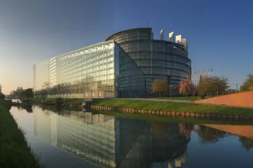 Le Parlement européen, à Strasbourg.