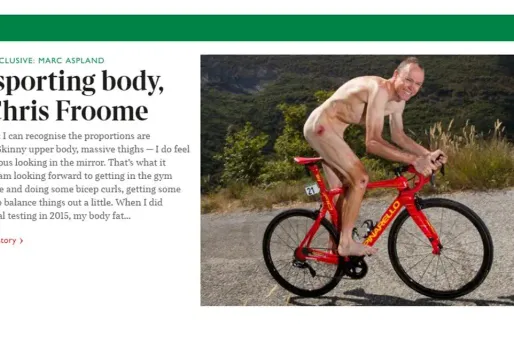 Chris Froome se livre sur sa préparation physique.