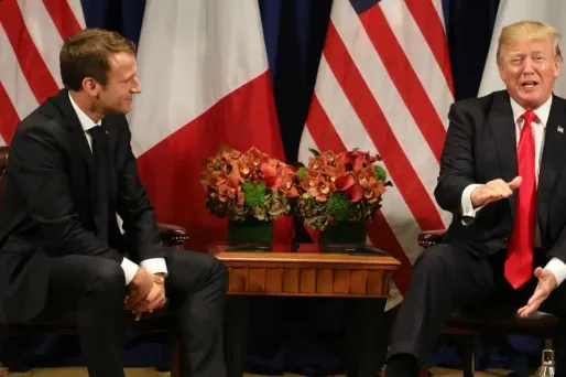 Les deux homologues se sont rencontrés lundi dans un hôtel de New York.