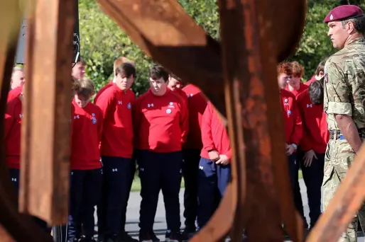 Un mémorial en hommage aux rugbymen tombés pendant la Première Guerre mondiale