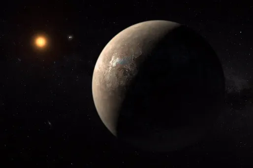Des formes de vie ne peuvent se développer sur Proxima b à cause de l'activité trop intense de son étoile Proxima du Centaure.Image d'illustration.